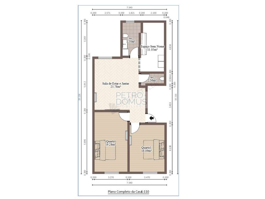 T2 TOTALMENTE REMODELADO EM CONDOMÍNIO COM PISCINA - PENHA DE FRANÇA-40
