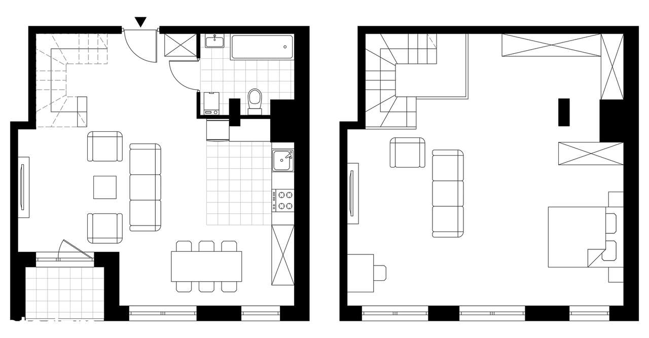 1-pokojowe mieszkanie 90 m² + loggia Bez Prowizji - Ansicht 4