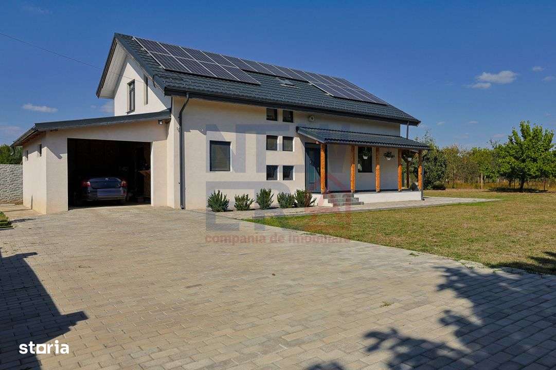 De vanzare vila moderna 5 camere, teren 1.100mp - Moara Vlasiei, Ilfov - Imagine principală: 4/19