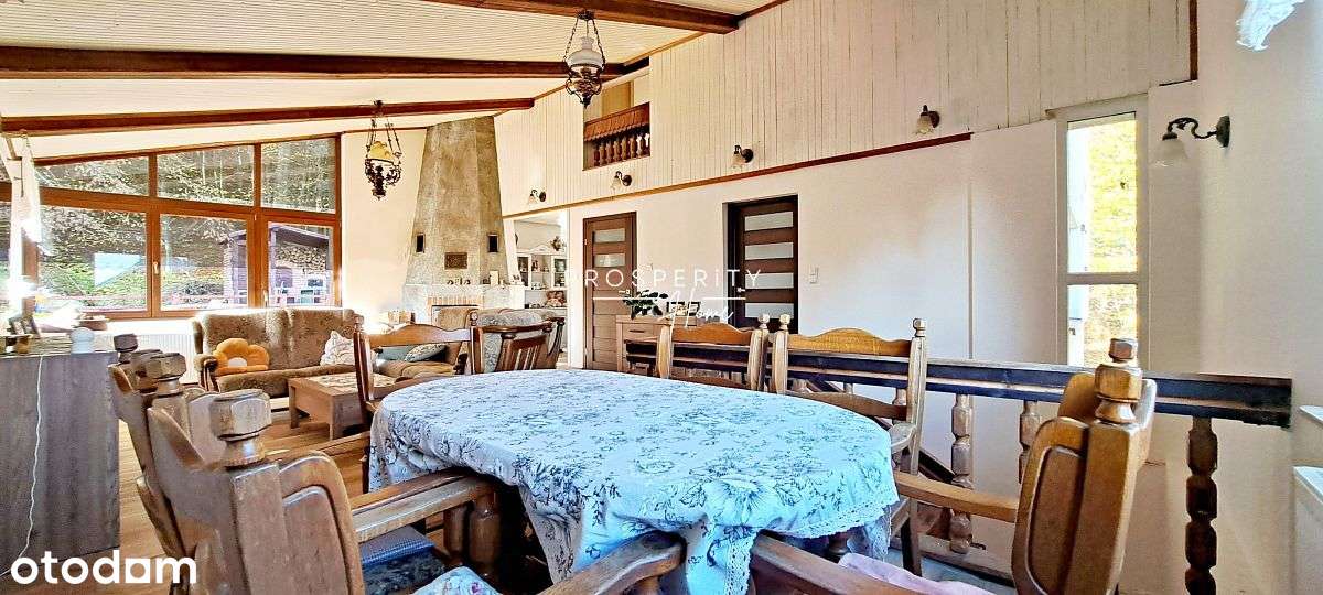 Dom z częścią usługową i prywatnym lasem - Góra - Pełny obrazek: 5/16