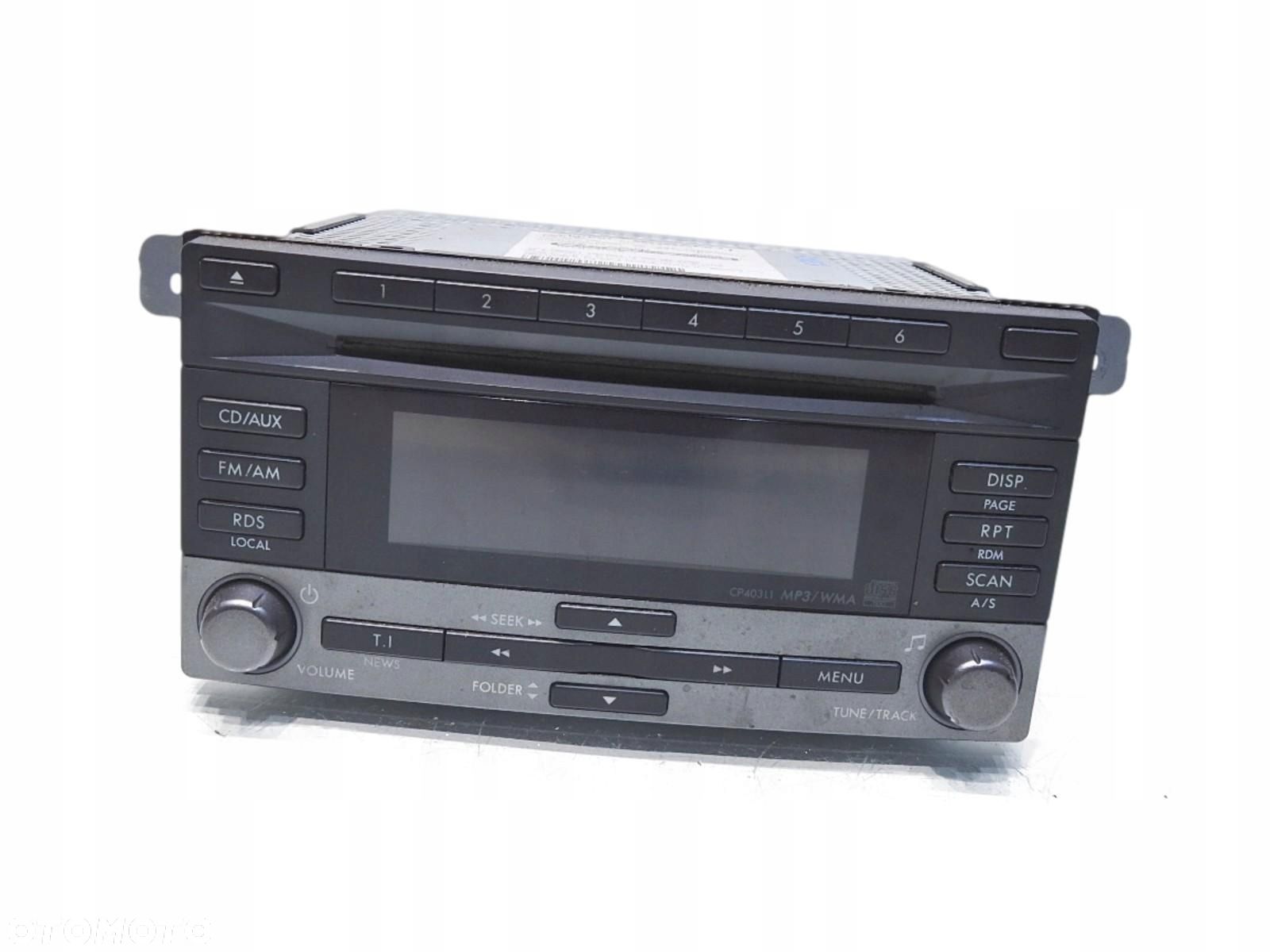 RADIO CD SUBARU FORESTER III 86201SC400 PF-2984B-A - 1