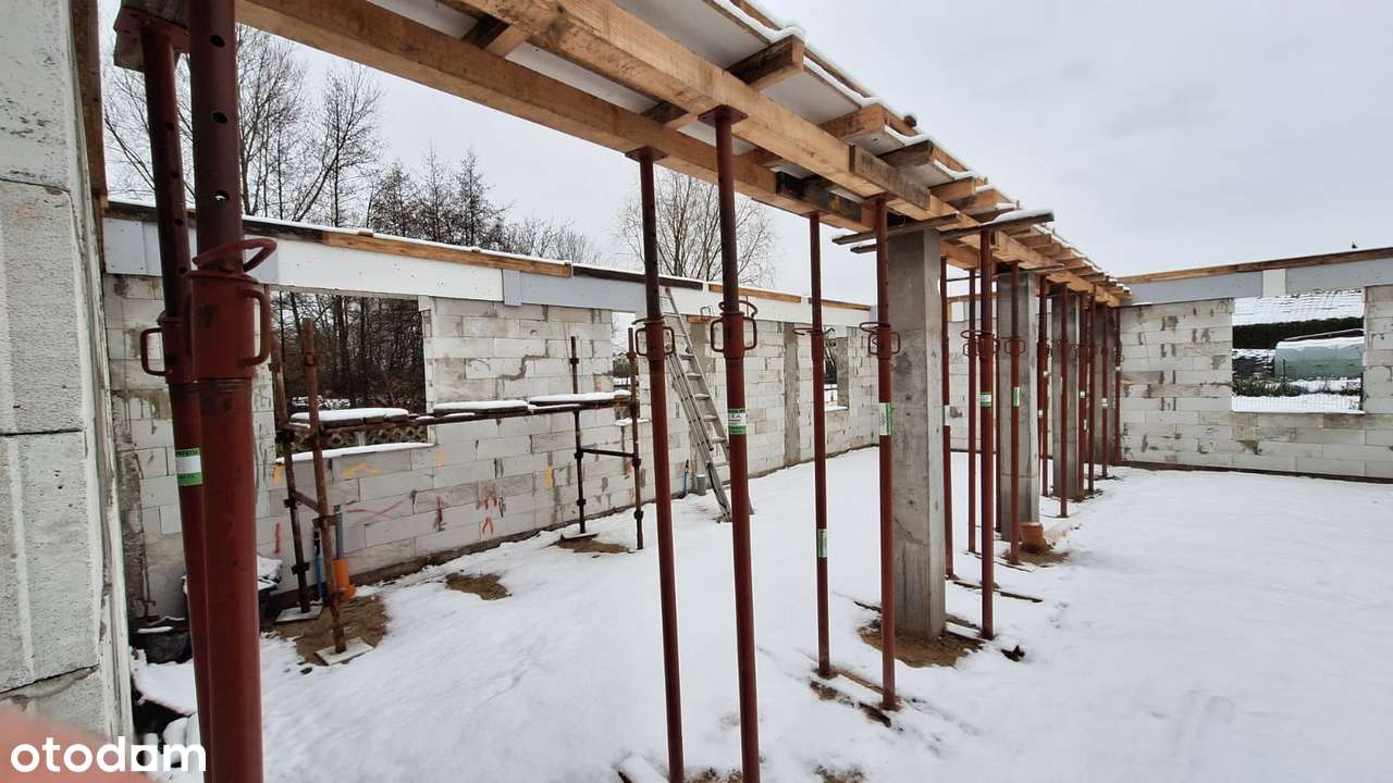 DOM W TRAKCIE BUDOWY NA DZIAŁCE 697 m2 - BRZEZIE KOŁO SULECHOWA-13