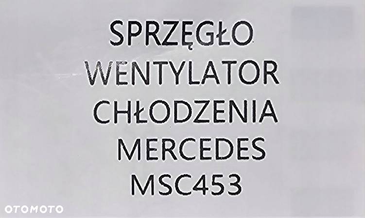 NOWE SPRZĘGŁO WENTYLATORA MERCEDES W163 / W210 / R129 - MSC453 - 5