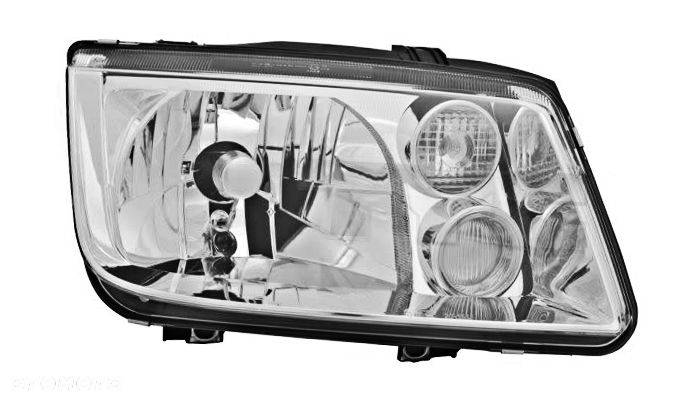 REFLEKTOR VW BORA 1J PRAWY 98-05 LAMPA H3/H4 PRODUKT POLSKI - 1