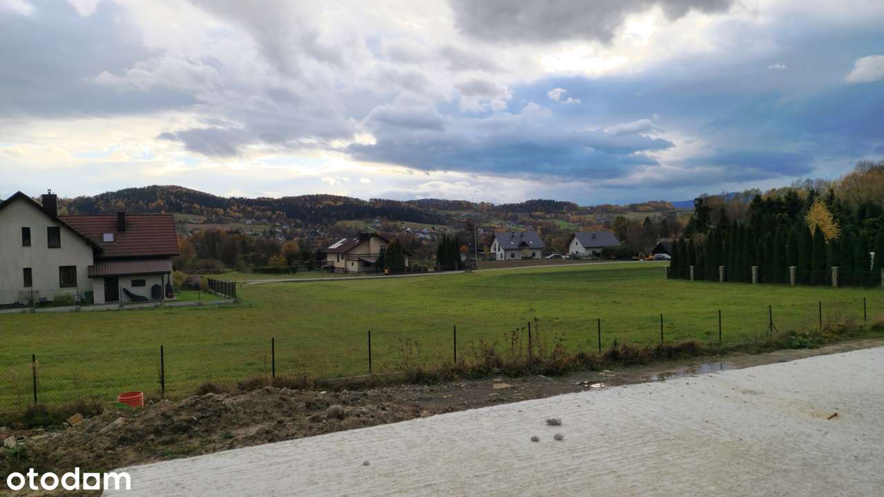 Nowoczesny bliźniak w Mordarce z widokiem na góry-2