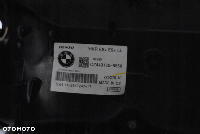 NAGRZEWNICA KLIMATYZACJI BMW E81 E87 1.6 EUROPA - 7