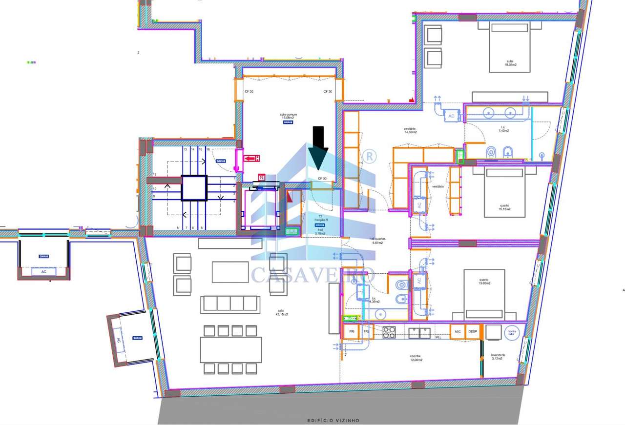 T3 Novo com Master Suite – S. Bernardo - Grande imagem: 4/15