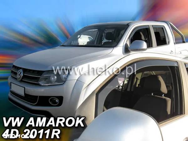 Owiewki szyb HEKO VOKSWAGEN VW AMAROK 2009-2023 - 3