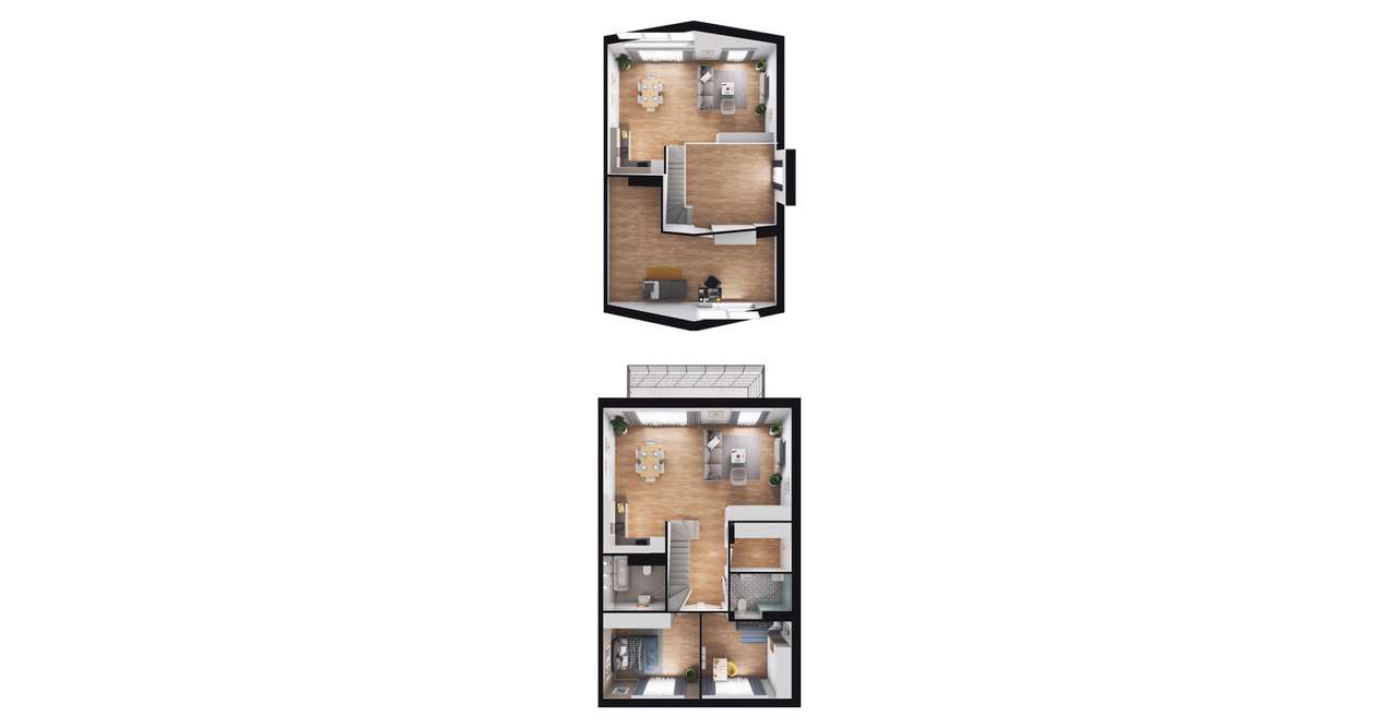 4-pokojowe mieszkanie 100m2 Bez Pośredników - Pełny obrazek: 2/8