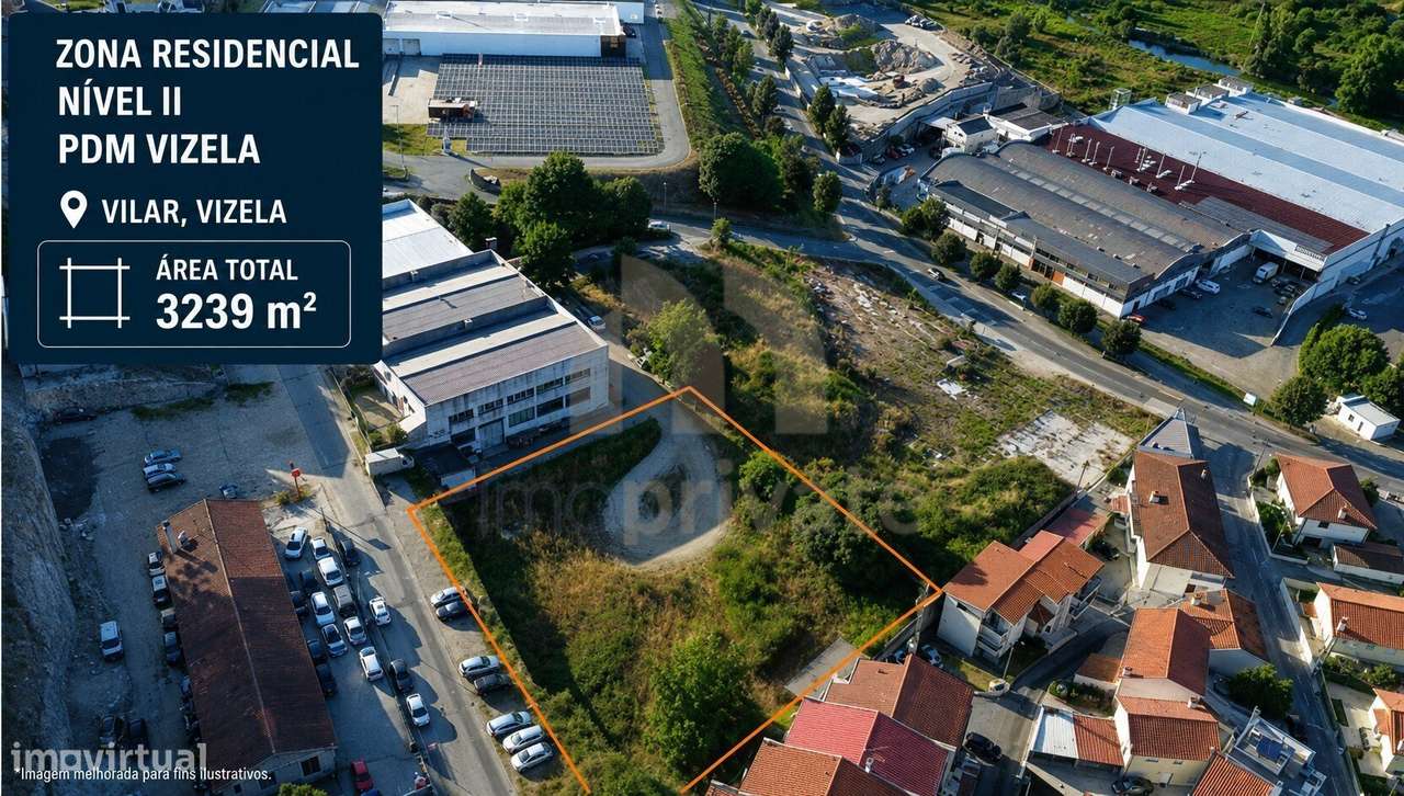 Terreno Urbano para Construção | 3.239 m² | Vilar, Vizela-0