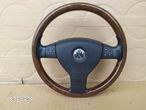 KIEROWNICA DREWNIANA MULTIFUNKCYJNA VW PASSAT B6 - 1