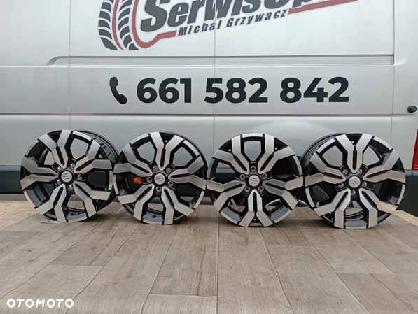 NOWE FELGI ALUMINIOWE 5x114,3 R17 6,5J ET50 HONDA ZR-V RENAULT FLUENCE CLIO LAGUNA SUZUKI SWIFT TOYOTA C-HR NISSAN JUKE NV300 MEGANE 3 TRAFIC 3 SCENIC XMOD DACIA DUSTER - 7