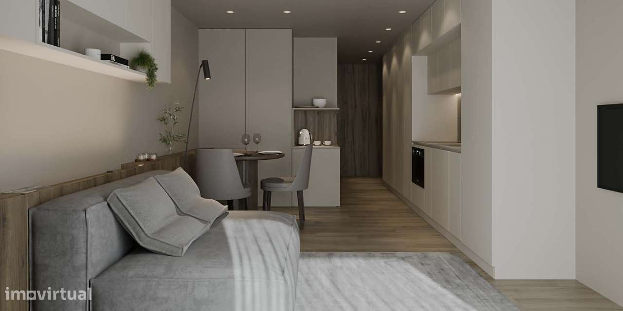 Apartamento T1 em São Victor, Braga.-5