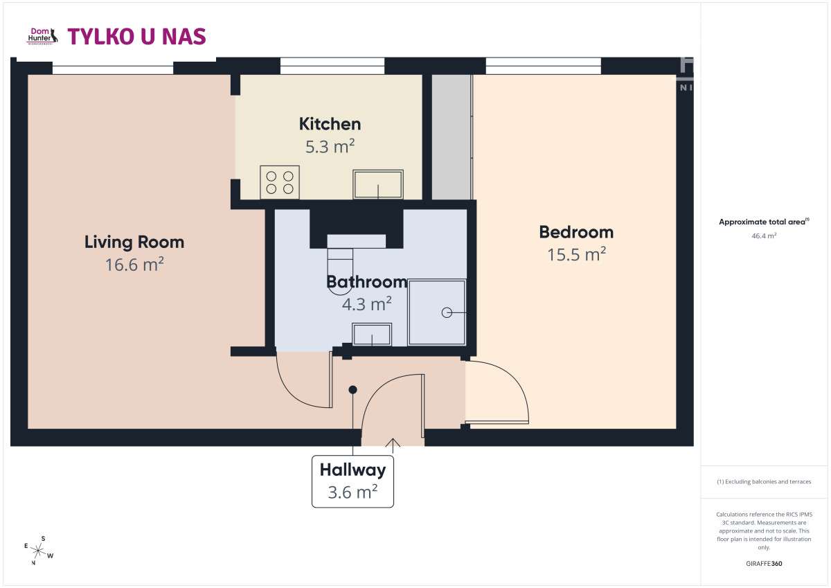 Dwupokojowe w samym centrum Gdańska, po remoncie - Pełny obrazek: 5/20