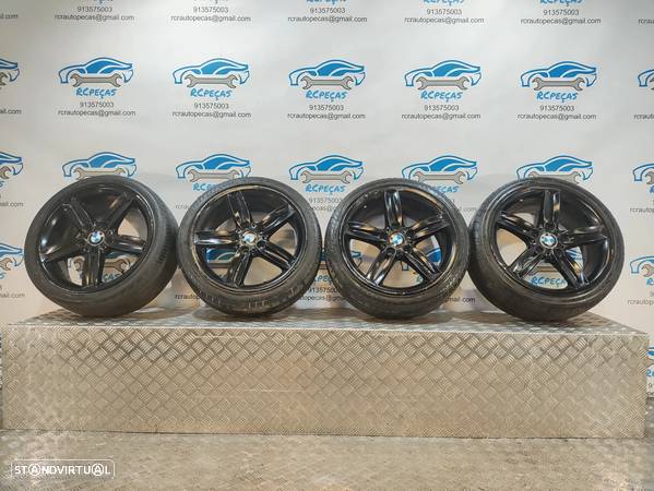 JANTES ORIGINAIS BMW PACK M STYLE 208 208M 18 POLEGADAS 7.5J ET49 8J ET49 5X120 BMW SERIE 1 E87 E88 E81 E82 F20 F21 - 2