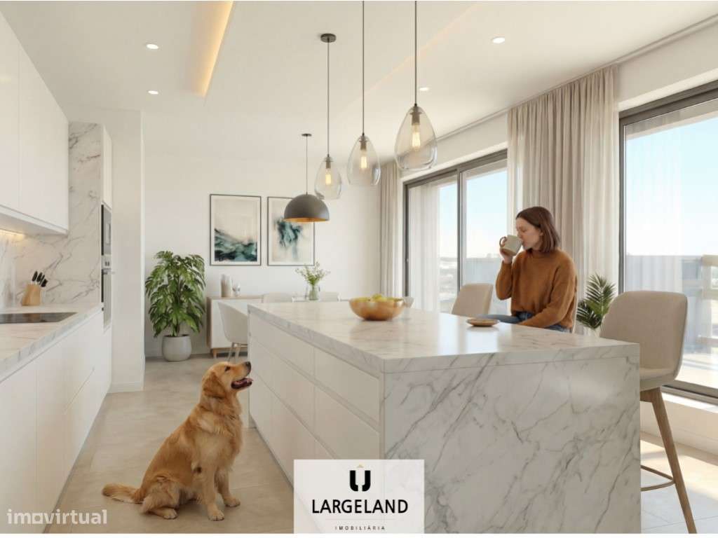 Magnífica Penthouse T3 em Santa Maria da Feira. - Grande imagem: 3/14