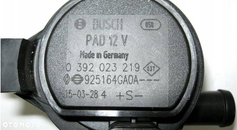 Dodatkowa Pompa obiegu wody 8200285950 oryginał Bosch - 5