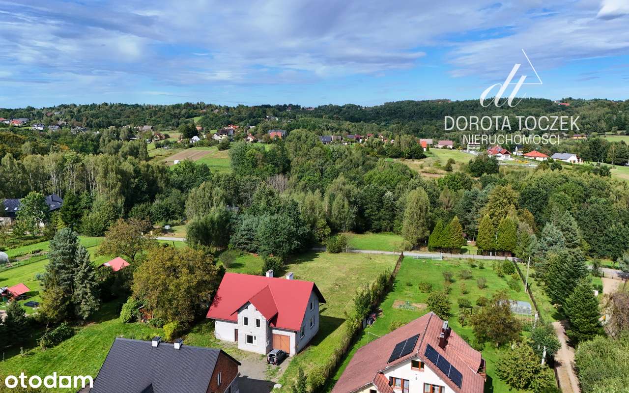 Wolnostojący dom na dużej działce | Olszowice k/ Krakowa | 188 m²-1