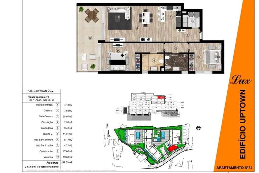 Apartamento Tipologia T2 | Vista Mar / Baía do Funchal| Funchal |Ilha - Grande imagem: 3/23