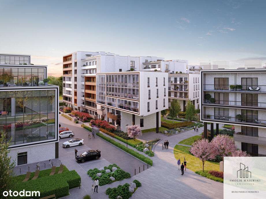 Mieszkanie, 4 pok. – Nietuzinkowy układ/Duży balkon/Piękny salon