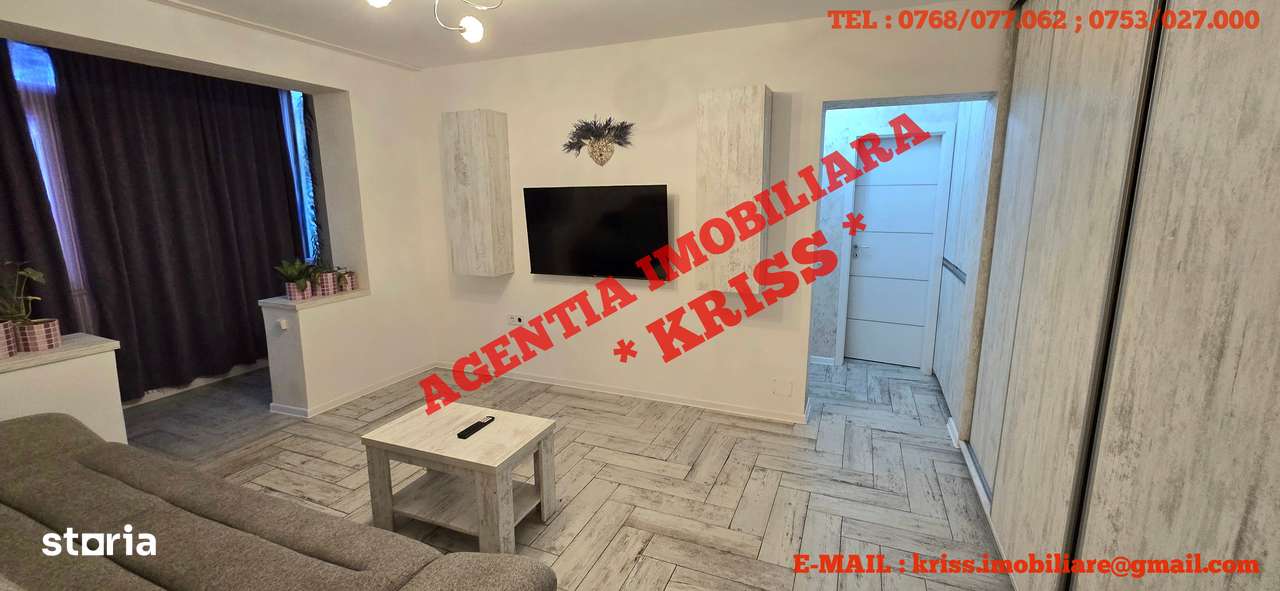 Apartament 2 Camere SEMICENTRAL Cf. 1 Renovat Mob Utilat Complet Liber - Imagine principală: 4/16