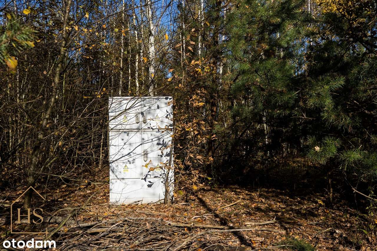 Działka budowlana w otulinie drzew/Żabia Wola/ 35 min do Warszawy-7