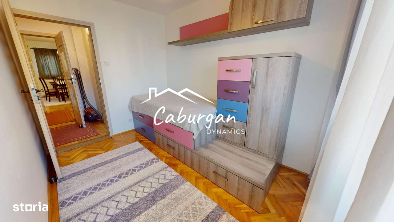 Ap cu 3 camere, 80mp utili+balcon, pivnita,renovat, Cal. Dumbravii-5