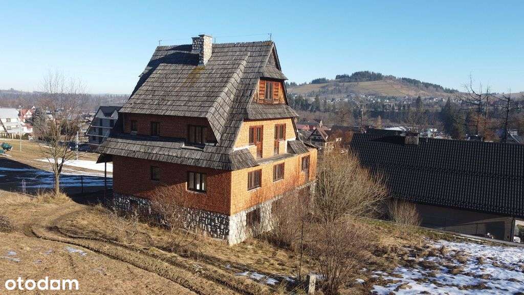 Dom z pięknym widokiem w stanie surowym Witów-10