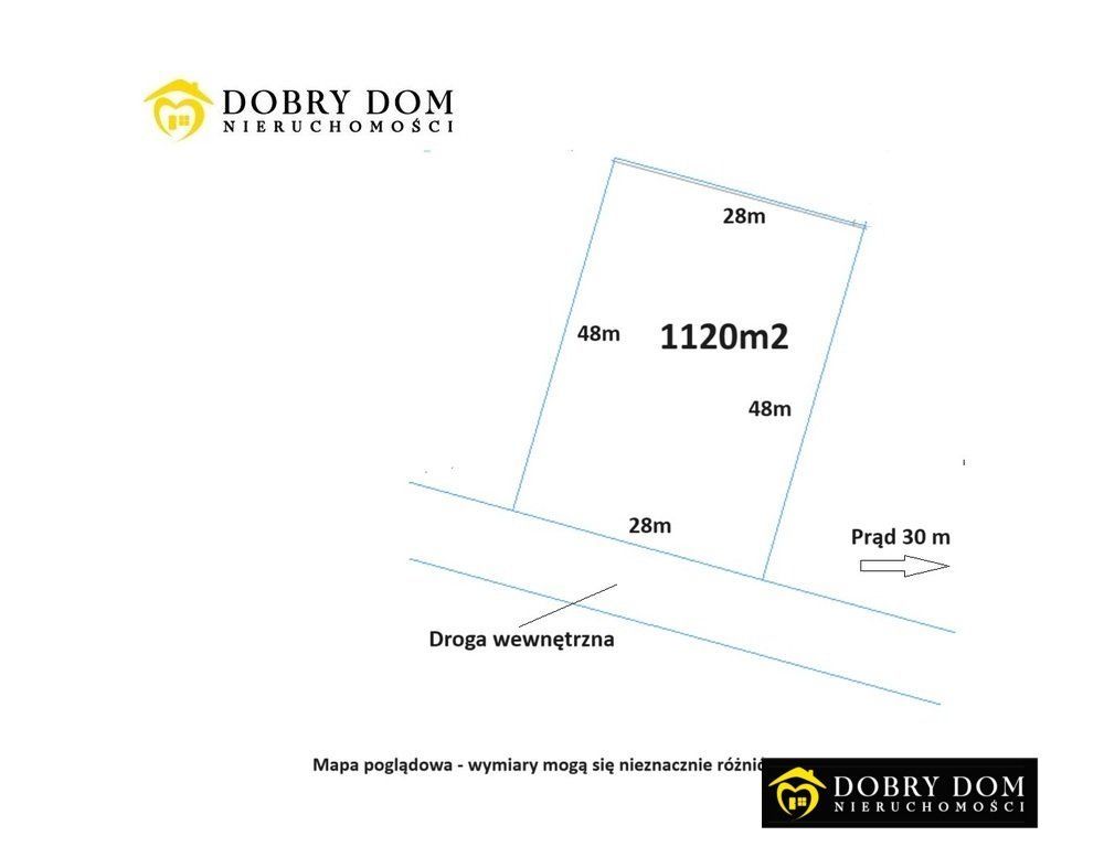 Działka, 1 120 m², Nowe Aleksandrowo