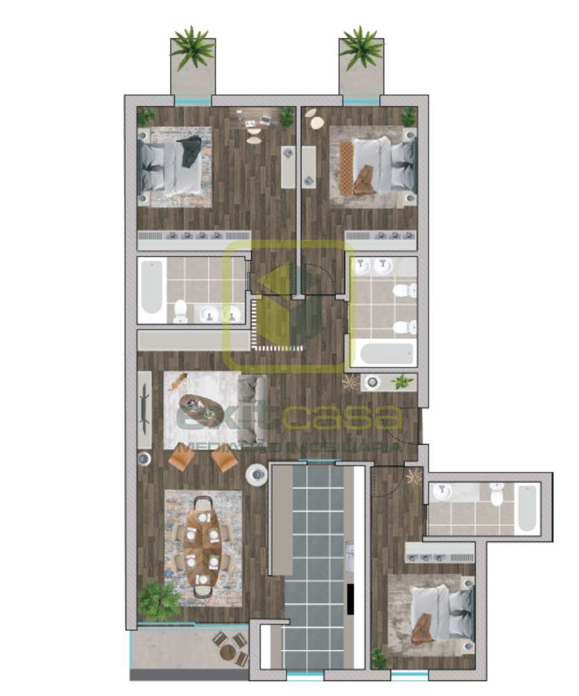 Apartamento T3 - Grande imagem: 5/11