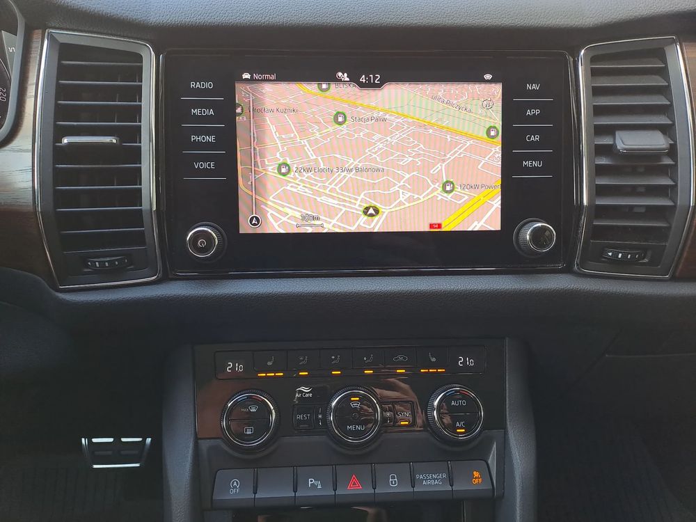 SKODA KODIAQ 2.0 TSI 190 KM 4x4 DSG Salon PL ASO VAT23%