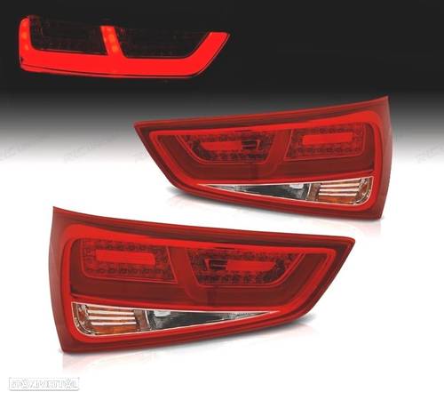 FAROLINS TRASEIROS LED BAR PARA AUDI A1 2010-2015 - 1