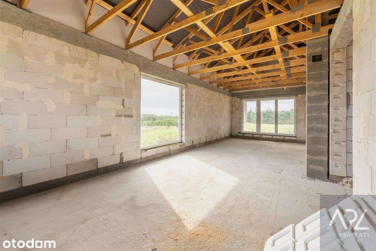 Dom stan surowy, zamknięty w Ołużnie k. Kołobrzegu-12