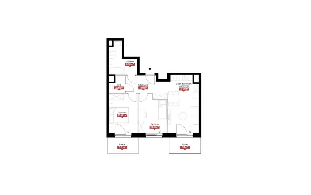 Nowe 3-pokojowe mieszkanie w sercu Mokotowa-12