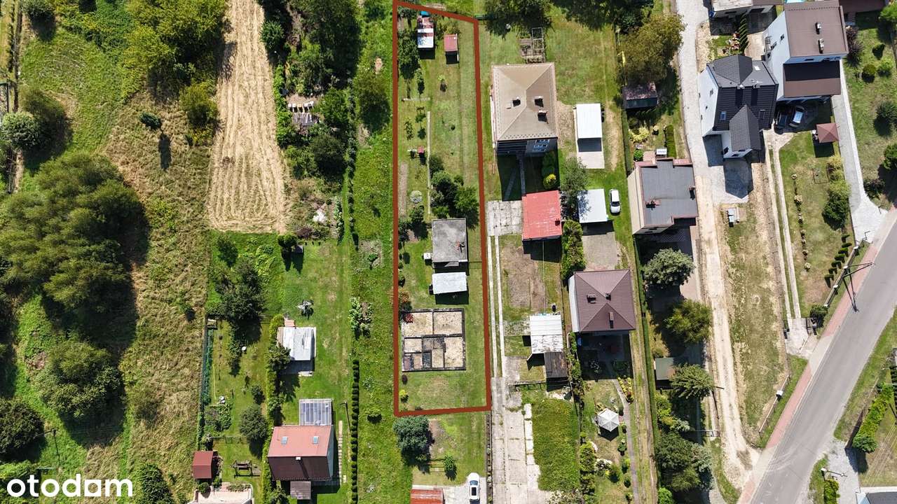 Działka budowlana 12 ar Kłaj centrum-5