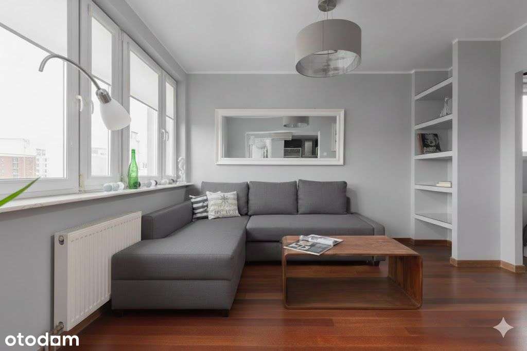 Mieszkanie: 2 pokoje ul. Górnośląska z widokiem na panoramę Warszawy - Pełny obrazek: 4/13