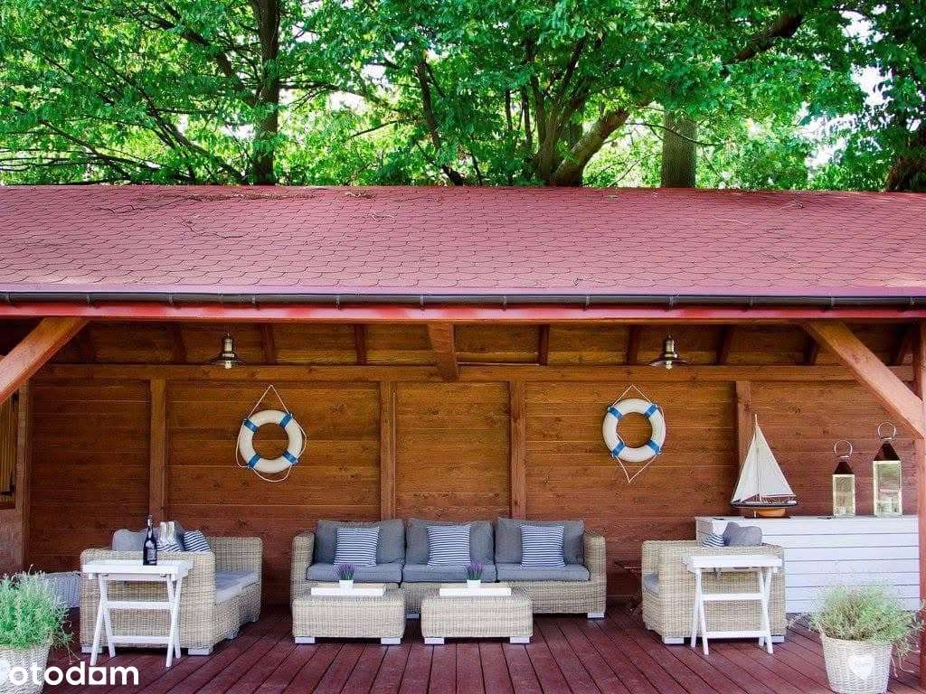 ŻYCIE NAD JEZIOREM! Pensjonat i Komfortowy Dom z basenem, jucuzzi. - Pełny obrazek: 5/17