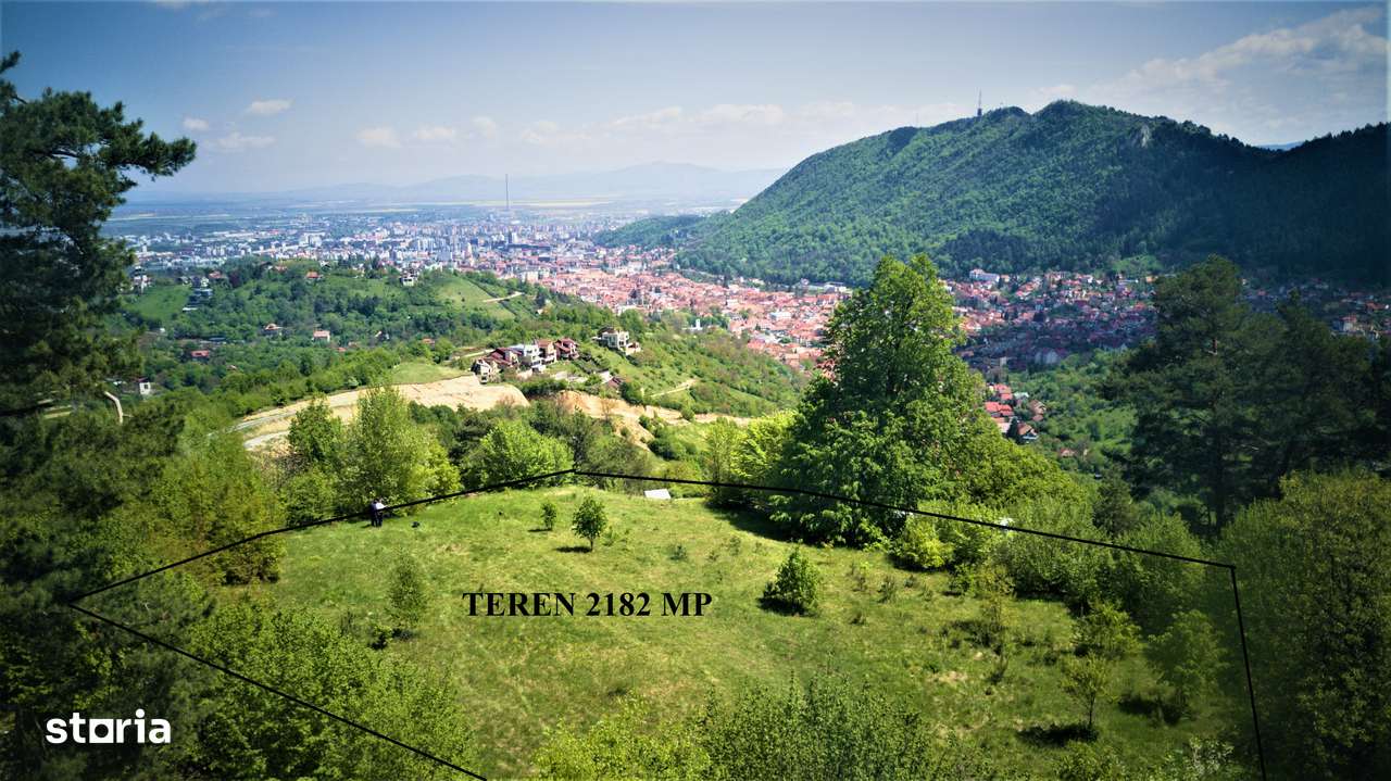 Teren unic pe Calea Poienii, deasupra parcarii de la belvedere - Imagine principală: 1/12