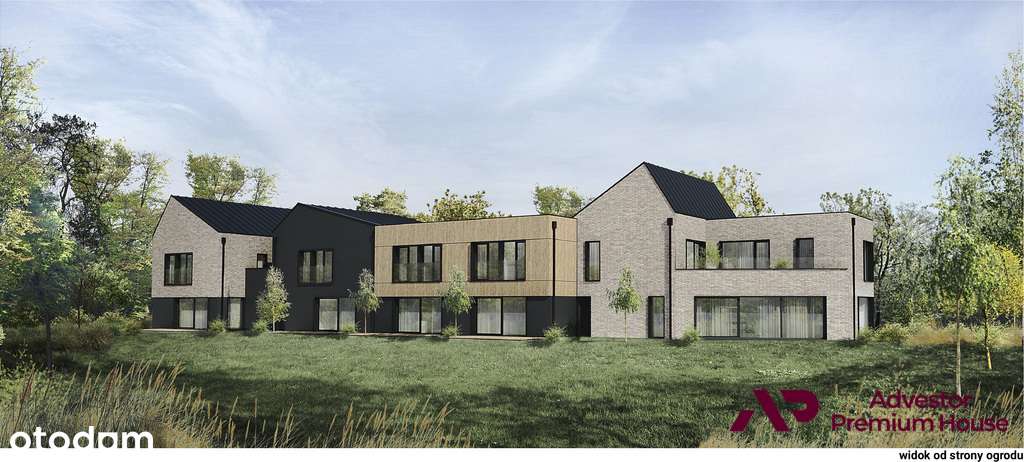 Duży segment z garażem w zielonym otoczeniu - Pełny obrazek: 2/6