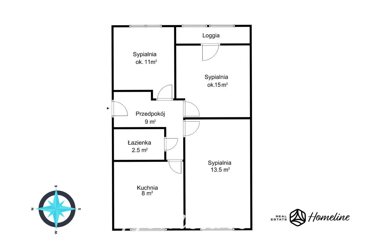 Rozkładowe mieszkanie do własnej aranżacji! - Pełny obrazek: 3/14