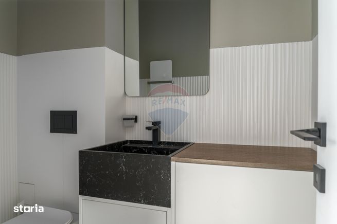 Vilă cu 4 camere de vânzare, curte, 2 locuri parcare, ansamblu inchis-16