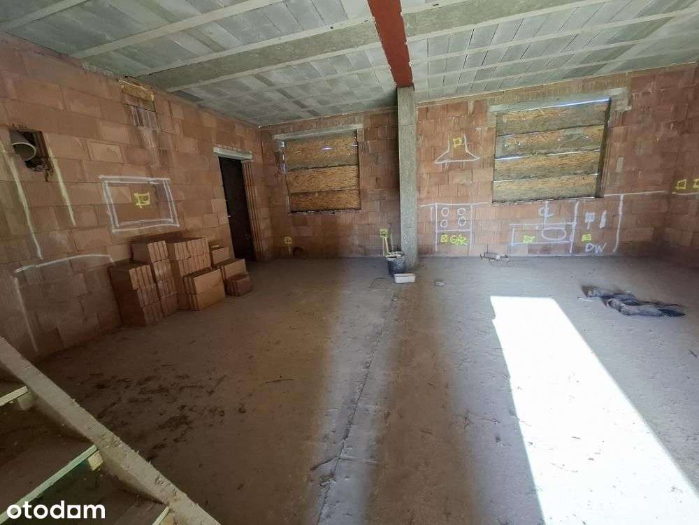 Kaźmierz ul. Borowikowa - dom w stanie surowym otwartym-7