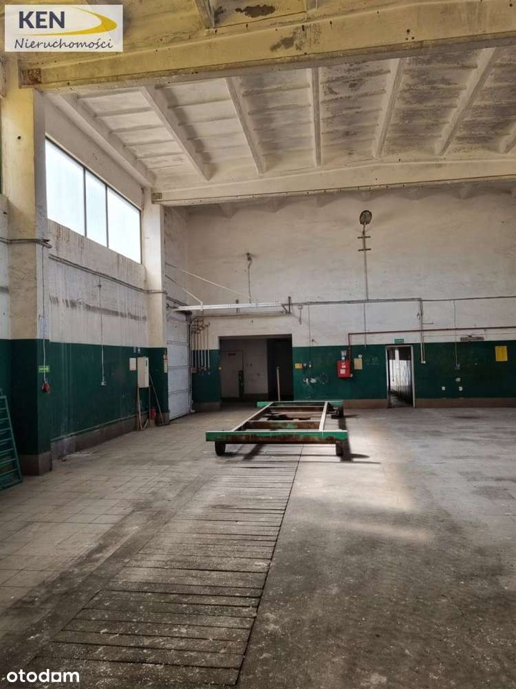 Działka inwestycyjna z halą-8