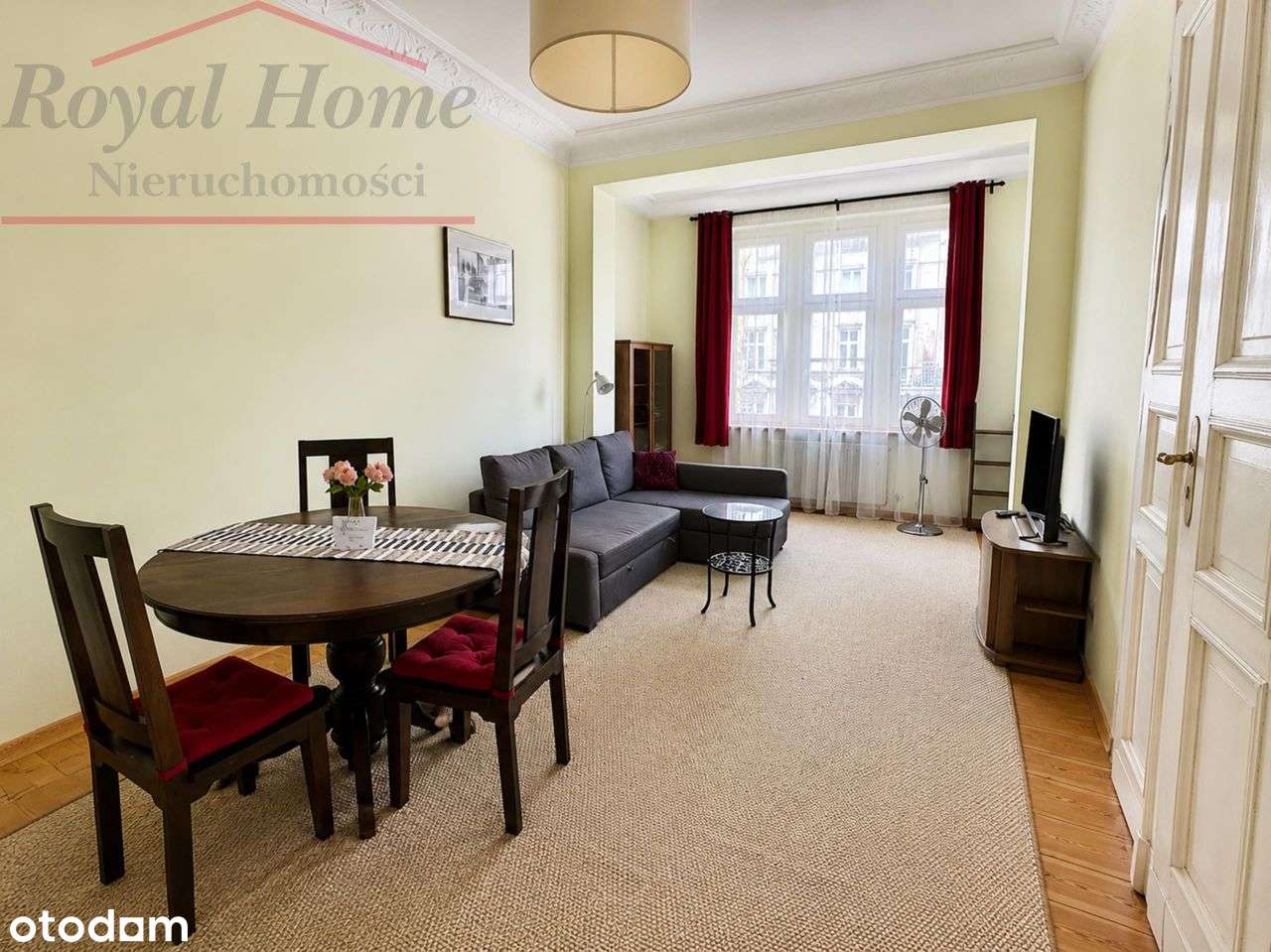 Mieszkanie, 2 pok. – Przestronne, b. ładne 2 pok. z balkonem w Centrum.