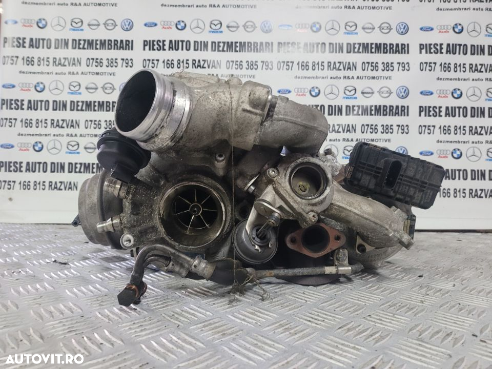 Turbo Turbina Bi-Turbo Biturbo Bmw F10 F11 F01 F06 F07 F12 F13 F25 F26 F15 F16 4.0 D 313 CP N57D30 - 2