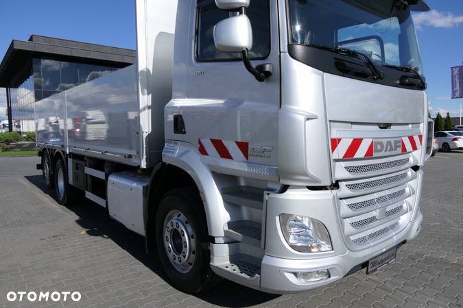 DAF CF 410 / 6X2 / SKRZYNIOWY - 6,5 M / OŚ PODNOSZONA / EURO 6 / Z NIEMIEC / - 9