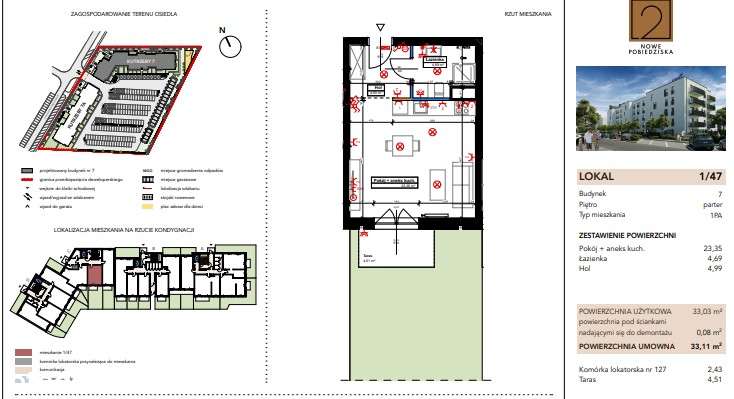 Funkcjonalne mieszkanie z ogródkiem bezpośrednio od dewelopera-6