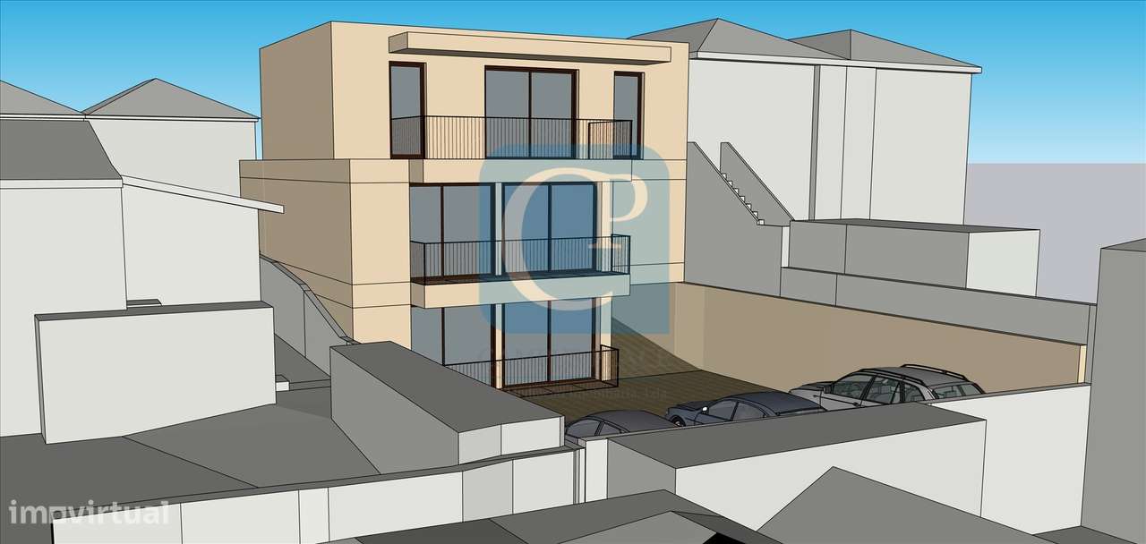 Terreno com Projeto de Arquitetura Aprovado em Pedrouços, Maia-6