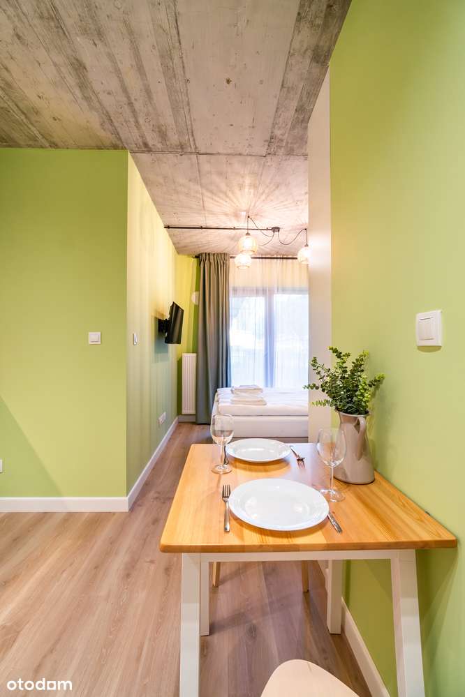 Duża kawalerka z ogródkiem ! Media w cenie ! - Pełny obrazek: 3/9