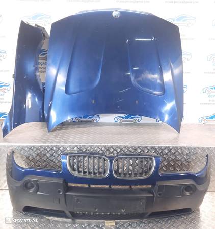 FRENTE BMW X3 E83 CAPOT PARACHOQUES SENSORES GUARDA-LAMAS OTICAS - 8